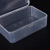 Νέα μικρή διαφανής πλαστική θήκη αποθήκευσης Καθαρή τετράγωνη οθόνη πολλαπλών χρήσεων