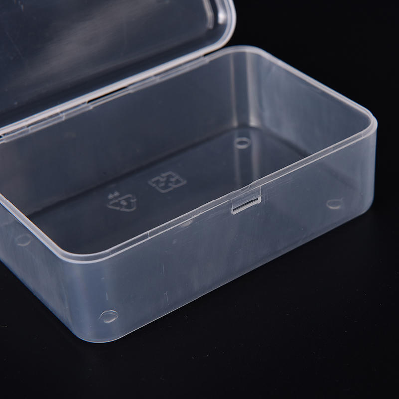 Νέα μικρή διαφανής πλαστική θήκη αποθήκευσης Καθαρή τετράγωνη οθόνη πολλαπλών χρήσεων
