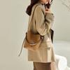 Bag for Work Commuting Bucket Bag for Women Fashion Texture One-shoulder Handbag Crossbody Women's Bag