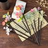 New Chinese Style Flower Wooden Hair Sticks For Women Classic Petal Leaf Chopsticks Buns Hair Pins Hair Ornaments