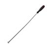 Black Handle Magnetic Pickup Tool - Bendable Metal Stick for Car Repair