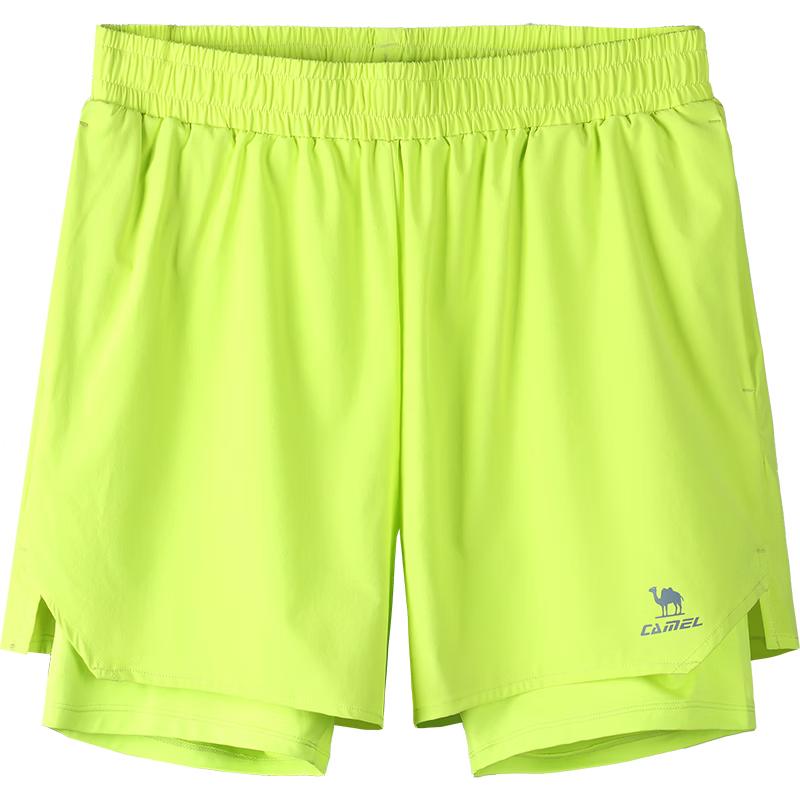 CAMEL Quick-Dry Anti-Chafe Training Running Shorts
