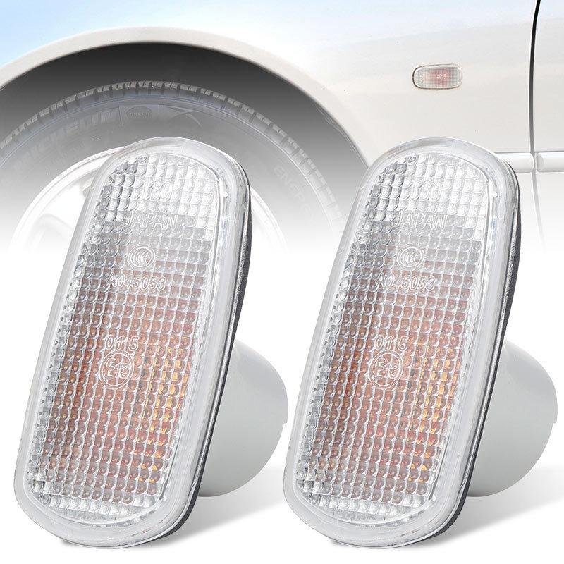 2Pcs 81731-51010 81730-53010 Car Side Marker Fender Lights Turn Signals E13 for Toyota Prado Land Cruiser LC120 LC200 RAV4 Lexus