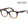 [Celine] Eyeglass Frames CL50116I 056 Cat-eye Fashion Leopard Print Square Horn-rimmed Glasses
