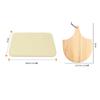Cordierite Pizza Baking Board with Wooden Spatula and Long Cutter 13-piece Pizza Baking Pan Set