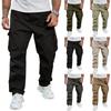 Men's  Loose  Sports  Leisure  Multiple Pockets  Function  Workwear  Trousers