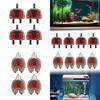 4 Pieces Aquarium Air Check Valves Stop Valve Non Backflow Aquarium Air Pump