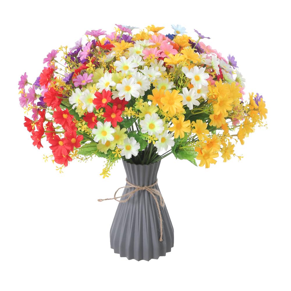 1Pcs Daisy Artificial Flowers Bouquet 33CM Fake Flower for Home Room Decor Garden Wedding Decoration Outdoor DIY Vase Accessory