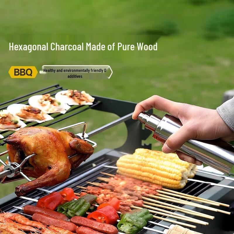 Smokeless Fruit Wood Charcoal Briquettes