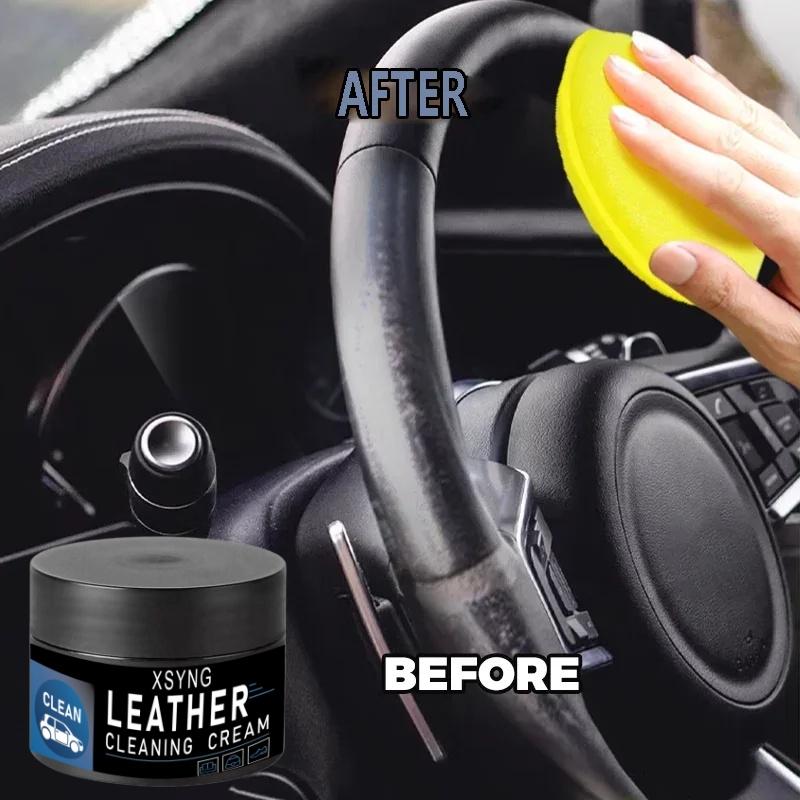 Imitation Leather Repair Paste for Steering Wheels and Car Seats - Restore Faded Imitation Leather, Repair Tears and Scratches.