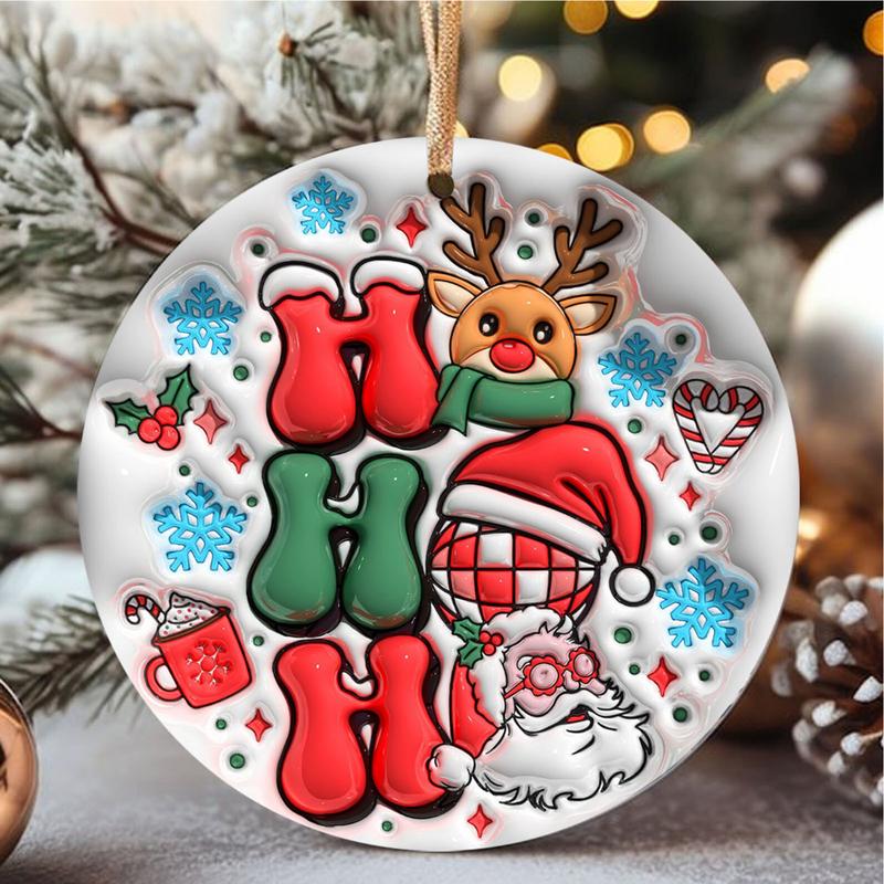 Christmas Wood Pendants Christmas Tree Decorations Exquisite Christmas Tree Front Door Decor Winter Tree Decorations For Home