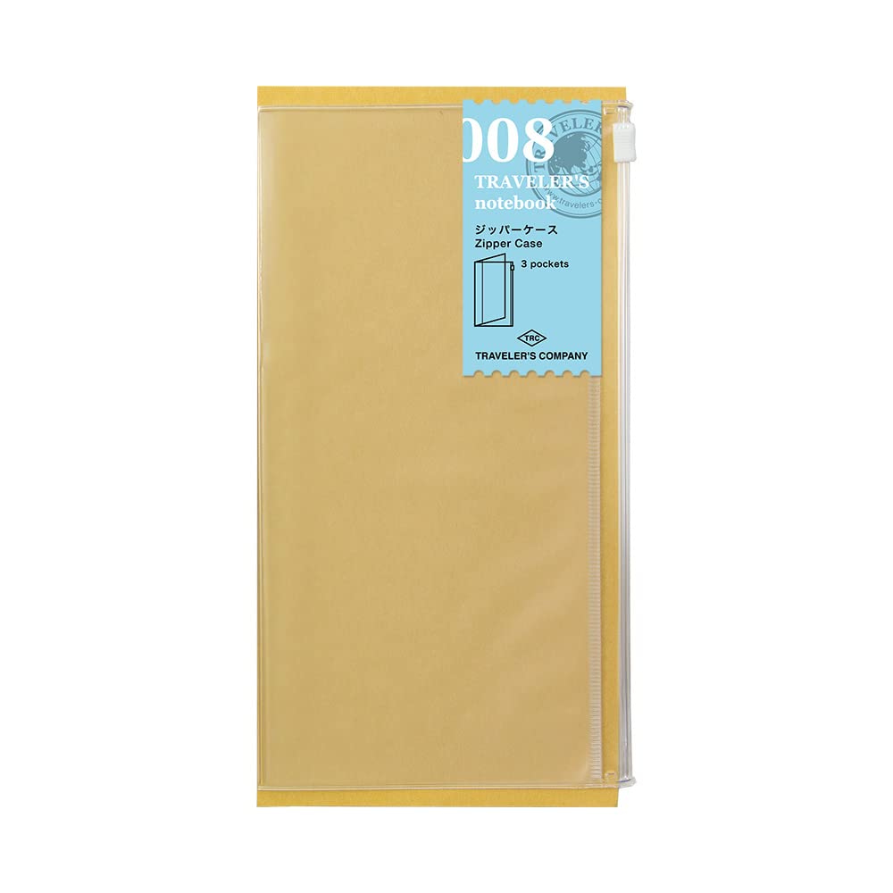 Travelers Notebook Refill Zipper Case 2-Pack Regular Size