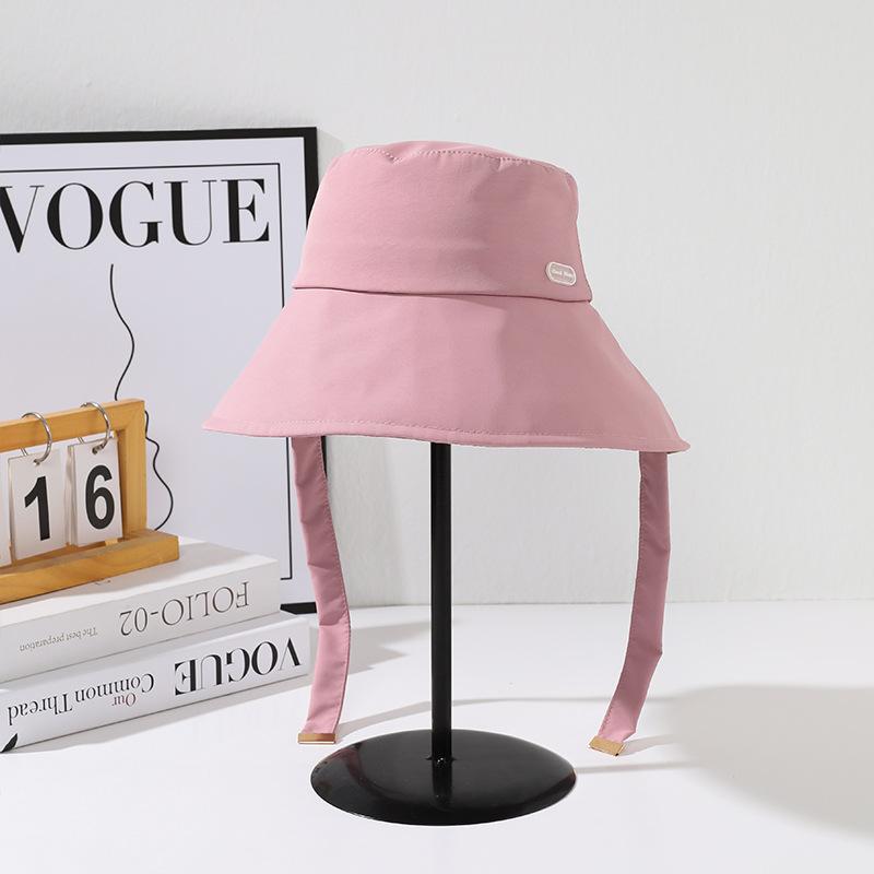 

Шляпа женская летняя с защитой от УФ-лучей, шляпа-панама с широкими полями, подчеркивающая лицо, с маленьким ремешком, ветрозащитная, солнцезащитная шляпа average size