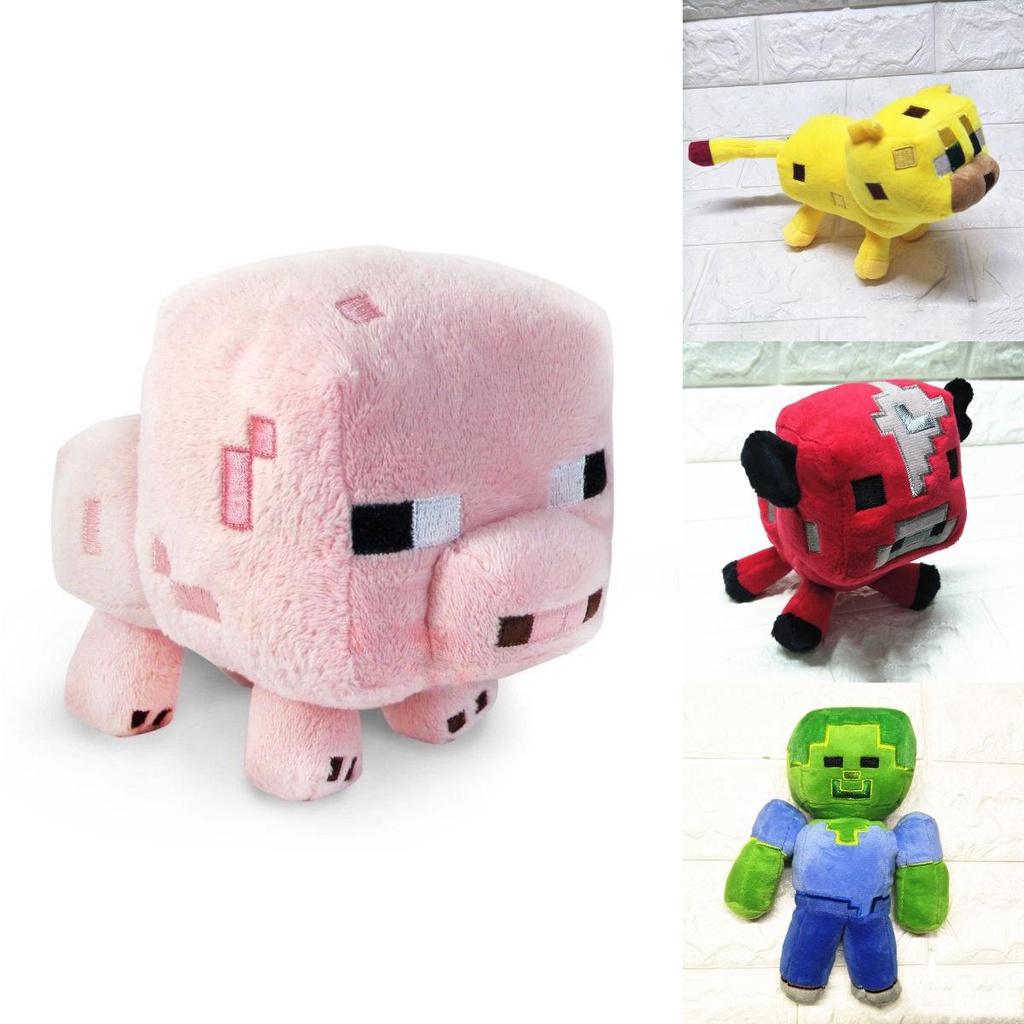 Adorable Minecraft Plush Toys Soft And Cuddly Creeper Enderman Wolf Stuffed Gift For Kids