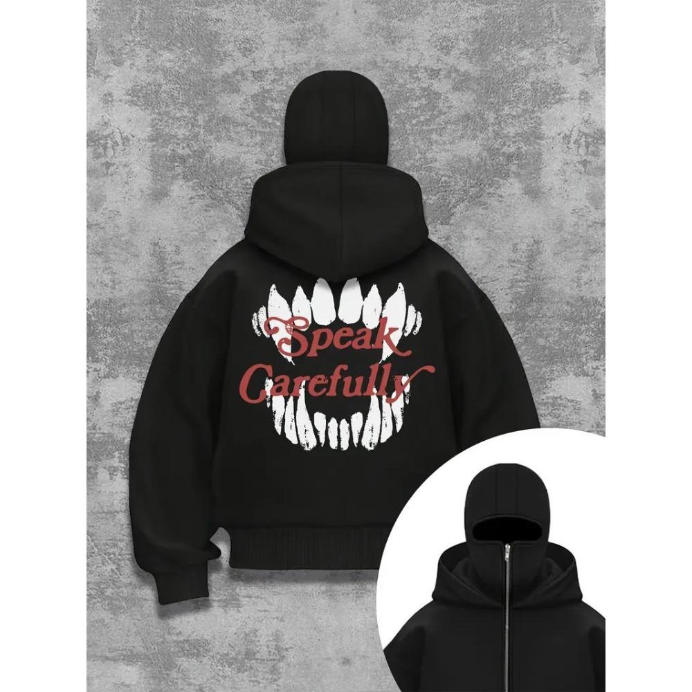 

Двойной капюшон Двойной воротник Унисекс Мода Уличный стиль Девушки Барак Толстовка с длинным рукавом XXXL