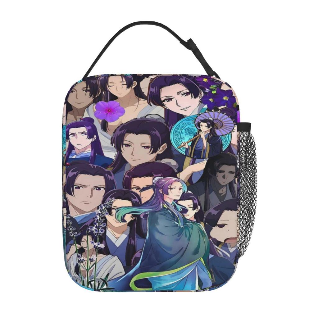 Enfermera En Apuros Lunch Box Lightweight Zip Lunch Box Work Print Cooler Carrier Fun Oxford Thermal Lunch Bags
