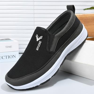 Buty materiałowe Męskie buty wiosenne codzienne Buty do chodzenia z miękką podeszwą Buty męskie jednopedałowe