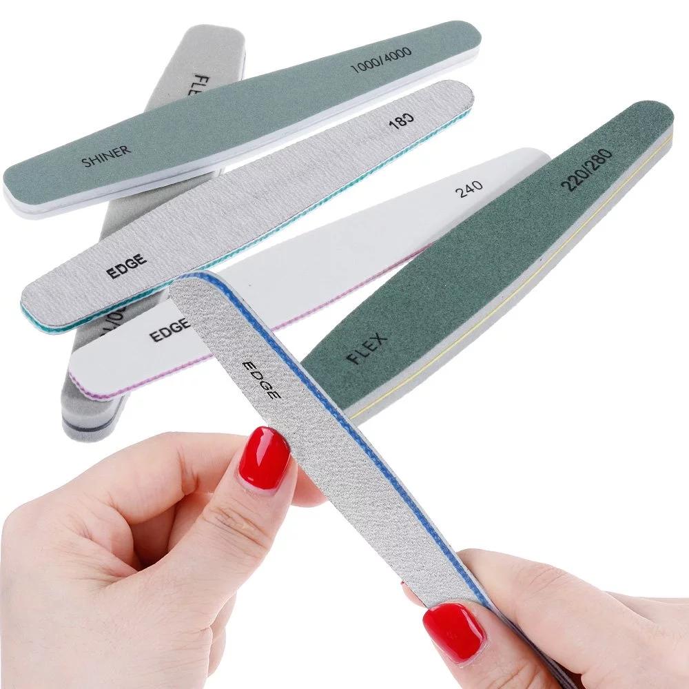 Nail Block File 6pcs Buffer File Nail Polisher Washable Double Sided Emery Boards Grit 10015018022024028010004000 Buffer