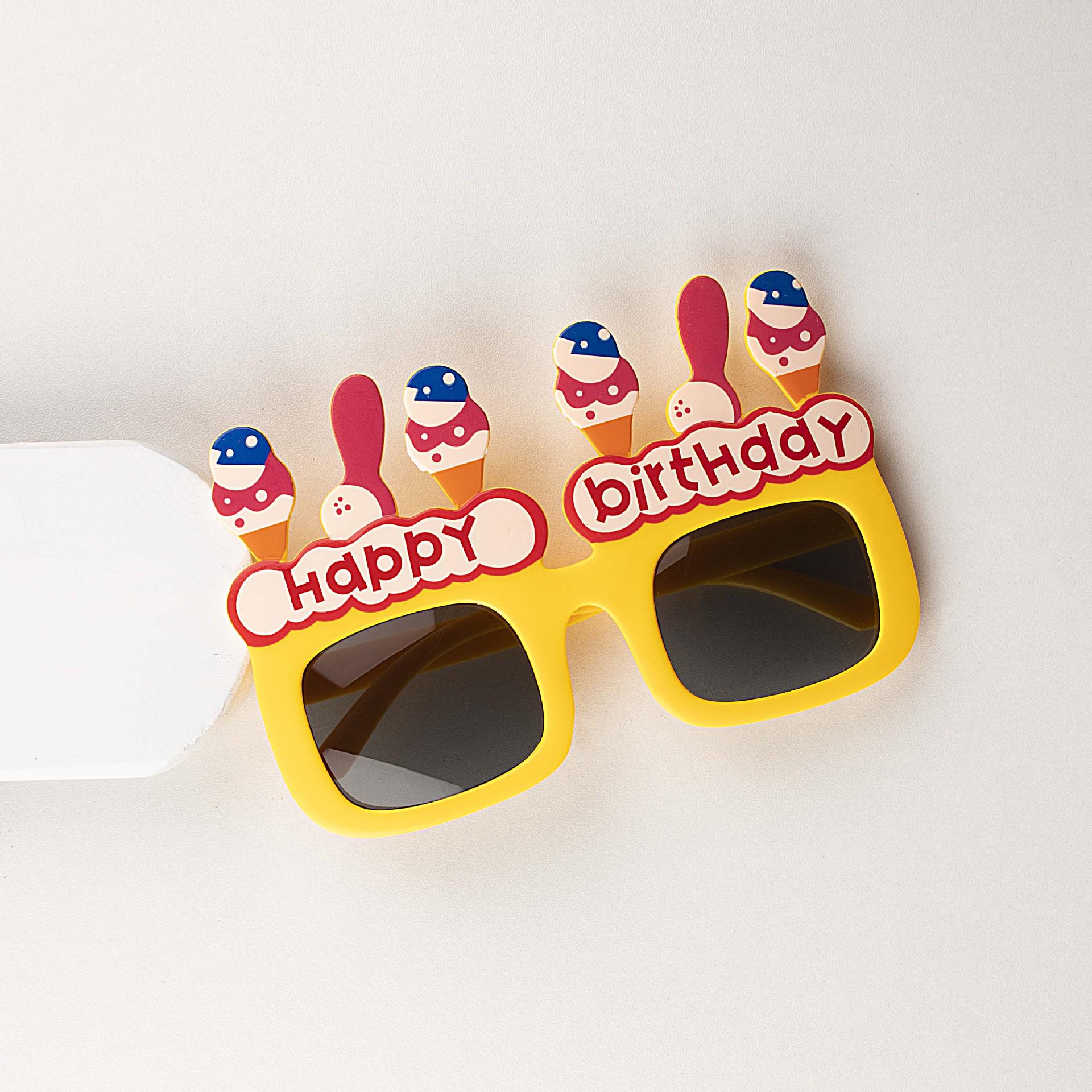 

Очки на день рождения, забавные фото, очки для вечеринки, очки для моделирования торта, реквизит для селфи