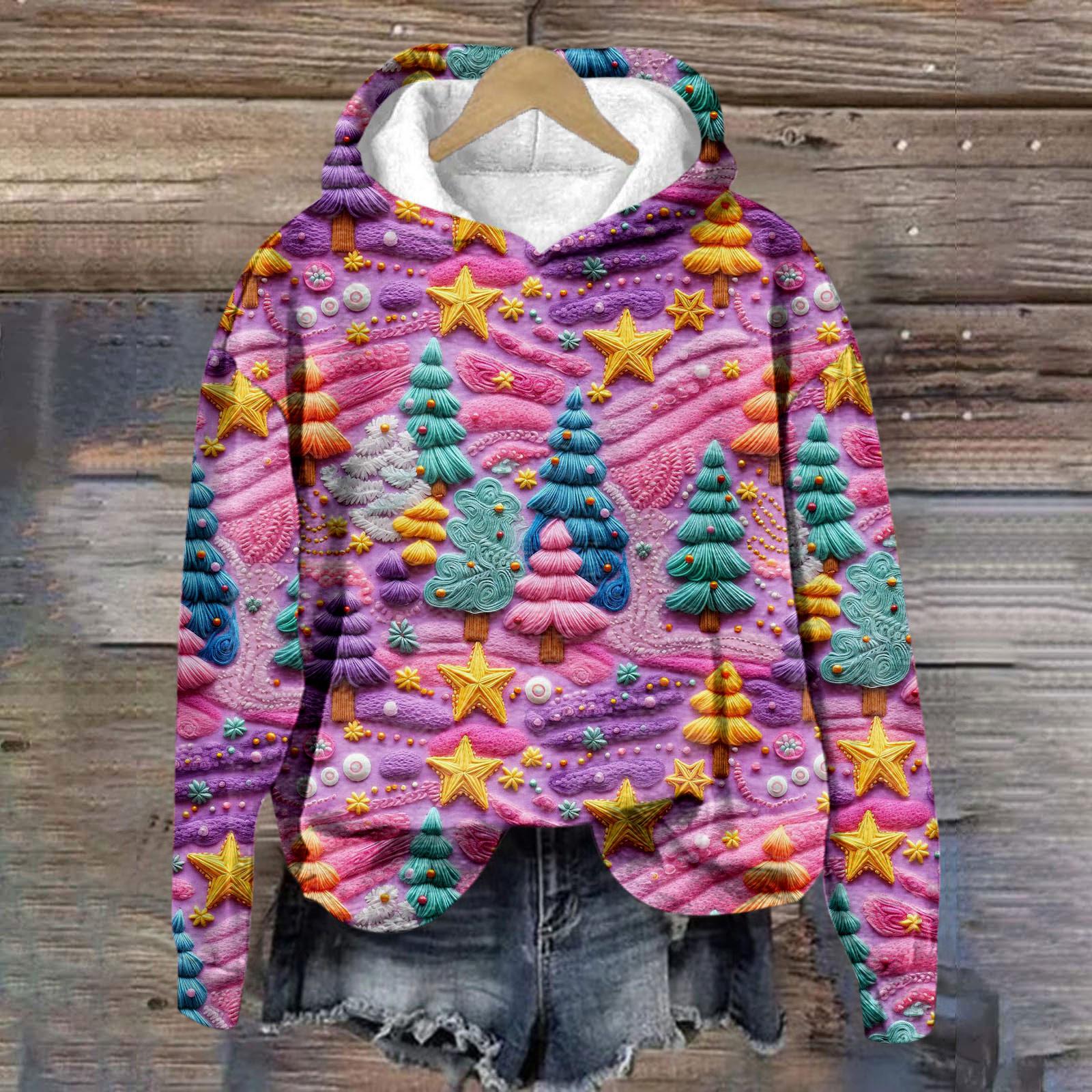 

Мужское плюшевое теплое пальто с принтом, флисовый свитер, повседневное пальто, свитер с карманами, осенне-зимнее пальто XL арбуз красный