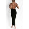 2023 Summer Women's Sling Sexy Backless Bodycon Long Dress