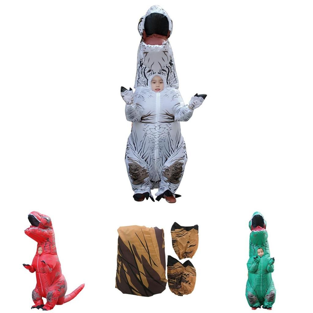 Eye-catching T-rex Inflatable Dinosaur Costume For Kids Cosplay Adventures