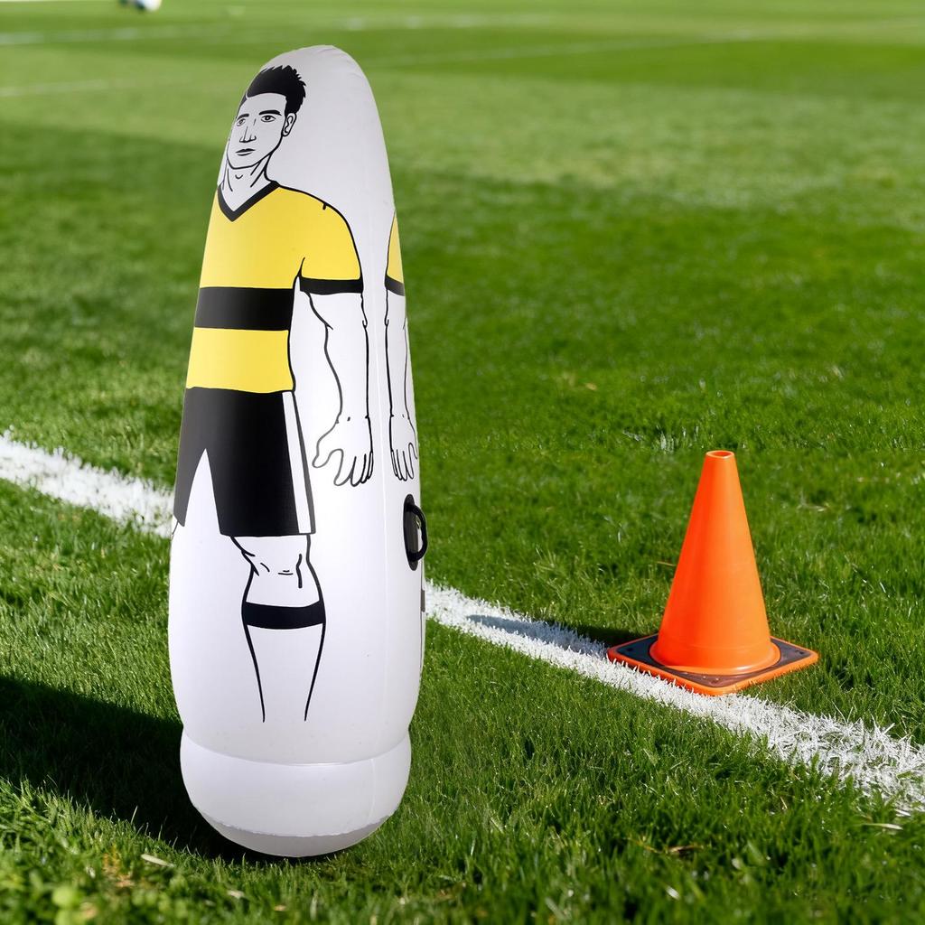 Inflatable Human-Shaped Training Dummy - Portable for Football & Boxing