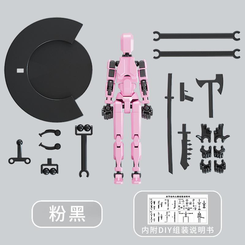 1PCS T13 Joints Figure Articulate Movable Dummy Doll Diy Assembly Toy 3D Printed Action Figure Stop Motion Animation Dummy Gift
