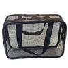 Dual-Zip Design Mesh Shower Caddy Tote Bag Cosmetic Storage Bag Multifunctional Shower Bag Large Capacity