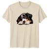 Bernese Mountain Dog Puppy Dogs Animals Unisexs TShirt Unisexs Tee Graphic Unisex