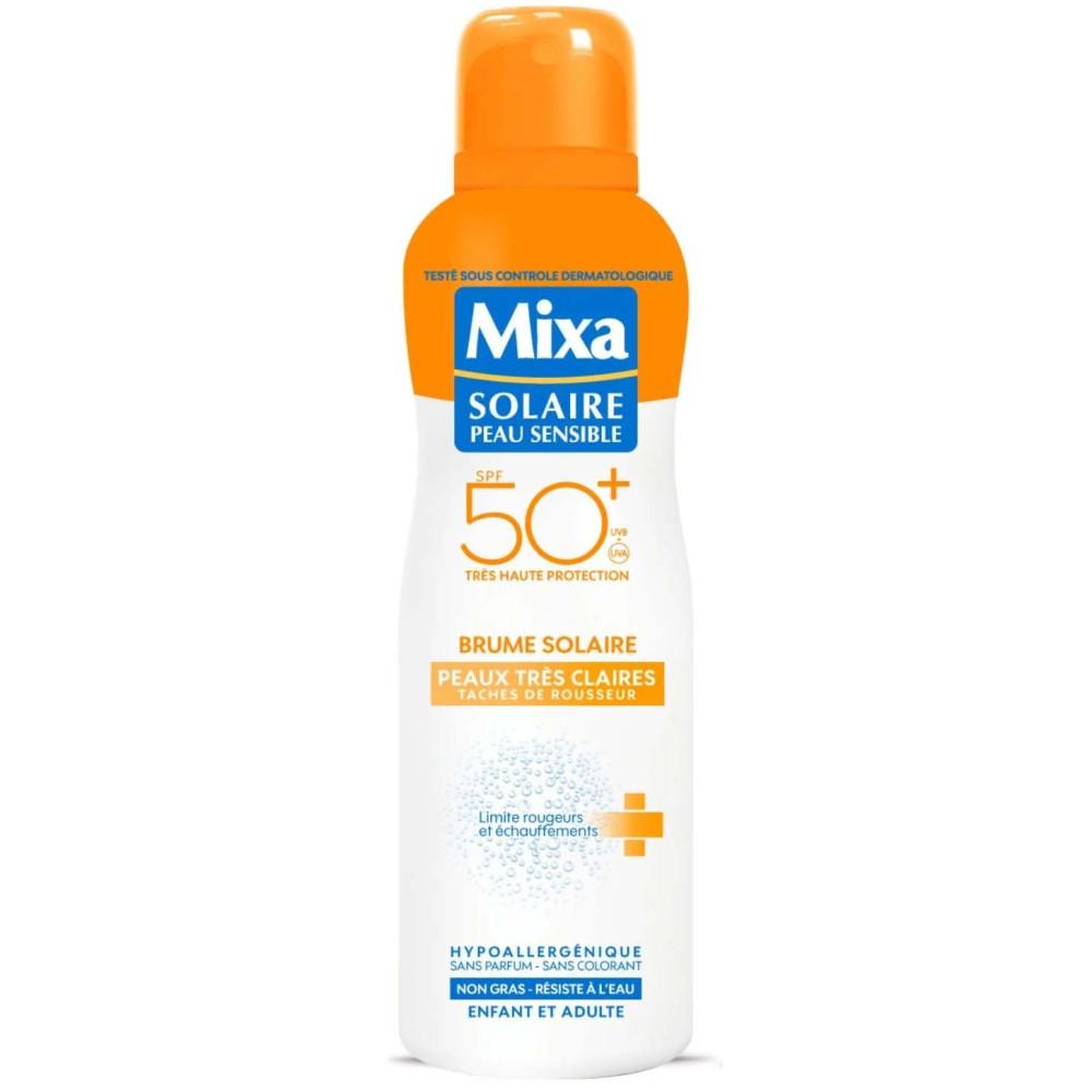 Mixa - Brume Solaire SPF50+ - Peaux Très Claires - 