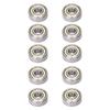 10Pcs Deep Grooves Ball Bearing Double Shield 6x17x6mm Steel Set Kit for Machine Equipment