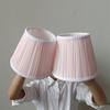 Nordic Style Modern Lamp Shade Elegant Wrinkles Fabric Lampshade Home Bedside Study Hotel Table Chandelier Cover