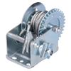 600LBS Manual Winch with 6M Steel Rope Hand Crank Cable Gear Single Speed Trailer Winch