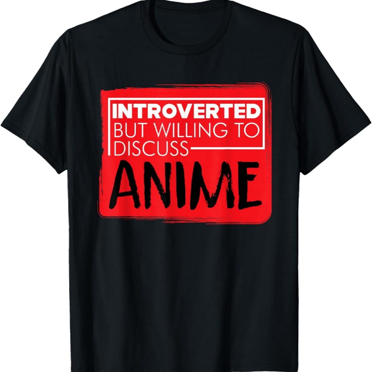 

Funny Anime Japanese Animation Lovers Pun Quote Men Women T-Shirt XXXXXL чорний