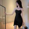 2025 Mature Style Summer Light Hip-Hugging Irregular Strap Dress - French Temperament Short Skirt