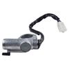 Ignition Switch w/ Lock Cylinder for Nissan D21, Pickup, Pathfinder, Direct Replacement, Improved Heat Sink Silver