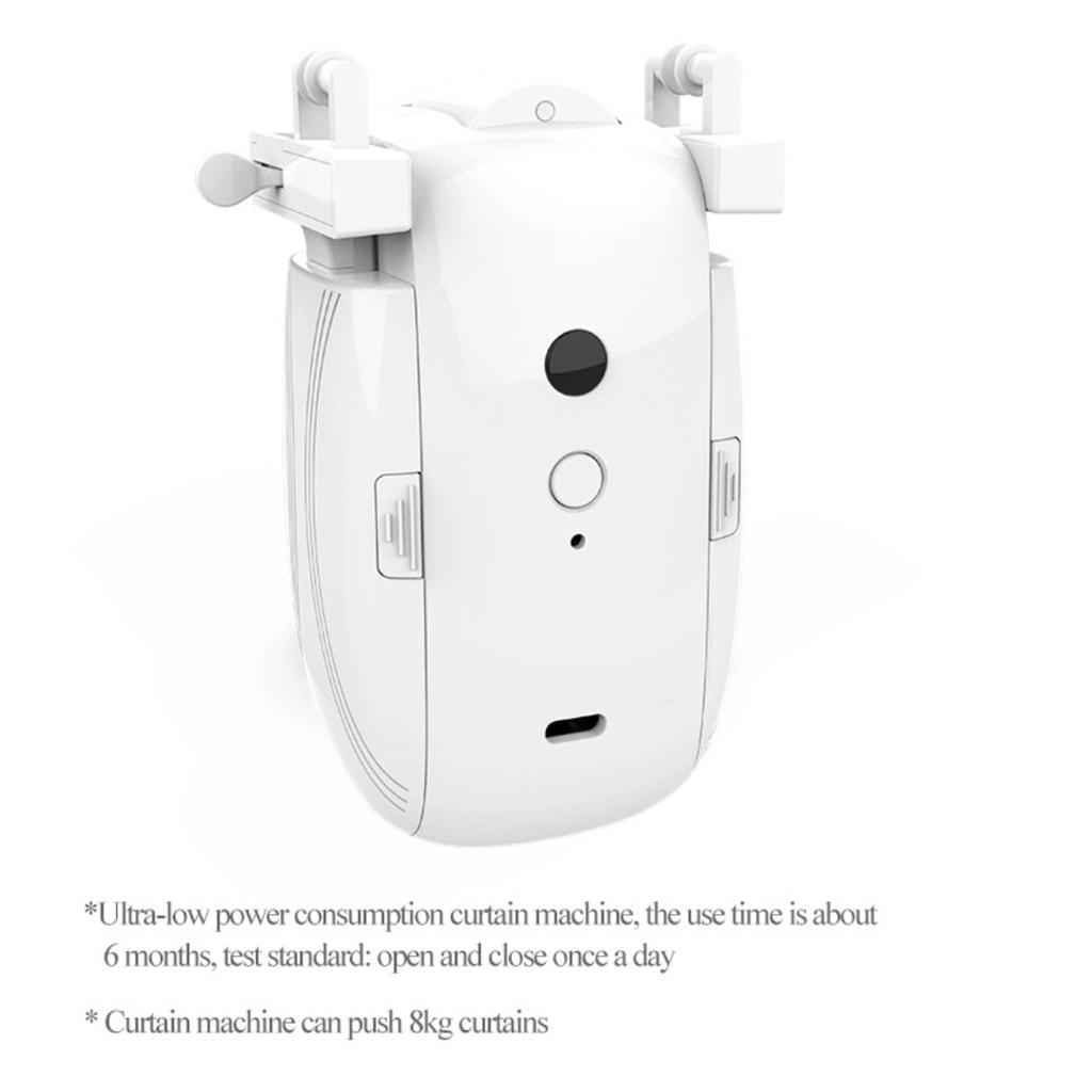 WiFi Curtain Robot, Smart Home Curtain Assistant, Remote-controlled Automatic Smart Electric Curtain Motor