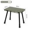 ABZC-Outdoor Table And Chair Dual-Use Table, Liftable Portable Stool Outdoor Fishing Camping Chair Desk
