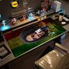 Bob Marley Large Mouse Pad Gaming Laptop Mouse Pad Ultra-Long Desk Mat Non-Slip Rubber Bottom Perfect for Office Desktop Supplies School Home