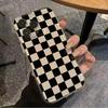 Space Black Plaid Pattern Clear Phone Case For Xiaomi Mi 15 T Pro 14T 13T 12T Mi 17 Pro 15 14 13 12 11 Lite 5G Silicone Cover