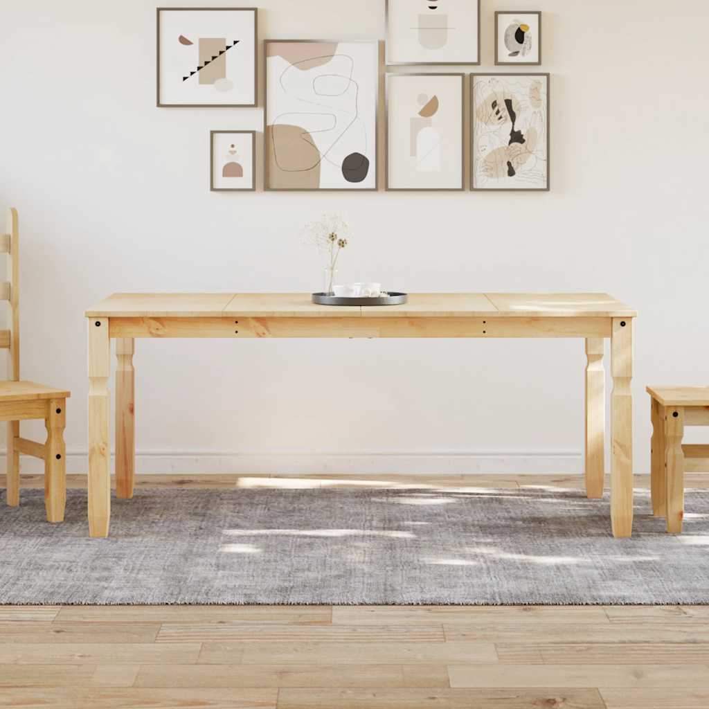 Vidaxl Stół Jadalniany Corona, 180X90X75 Cm, Lite Drewno Sosnowe