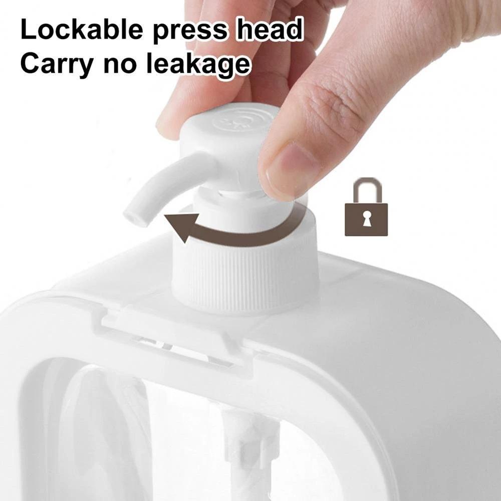 Liquid Soap Dispenser, Shampoo Bottle, Hand Soap Container, Laundry Liquid Sub Bottling, Press Type Bathroom Shower Gel Bottle