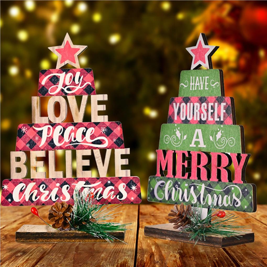 Christmas Tree Decoration Prop Interesting Tabletop Decor Scene Layout DIY Xmas Decoration Festival Adornment Holiday Ornaments