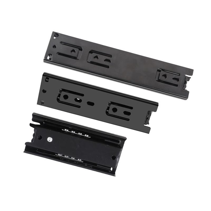 2pcs Mini Short Drawer Slides Furniture Guide Rail Drawer Slide Mini Drawer Slides Kitchen Cupboard Hardware Cupboard Accessory