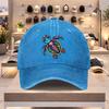 Colorful Sea Turtle Baseball Cap Unisex Cotton Casual Adjustable Snapback Hat Summer Beach Cap