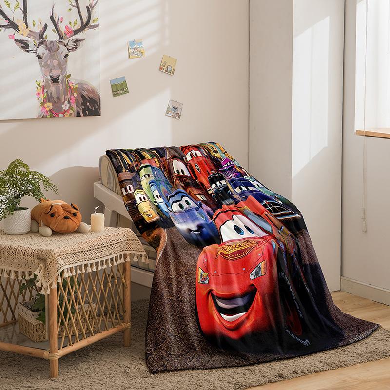 Cars Series Double-Sided Flannel 3D Digital Printing Blanket Blanket