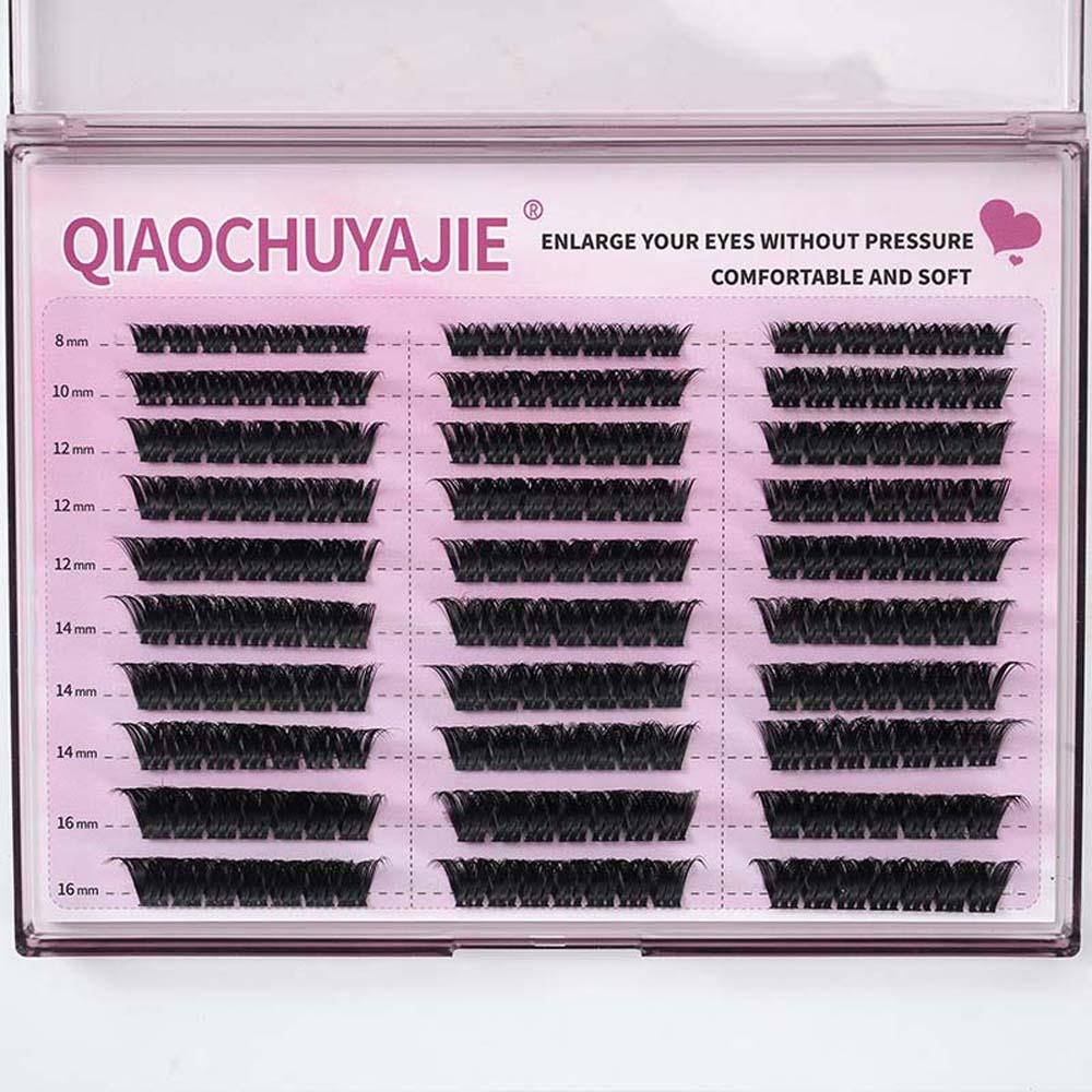 

Segmented L Curl False Eyelashes Segmented Eyelashes Bundles Eyelash Extension D-mix