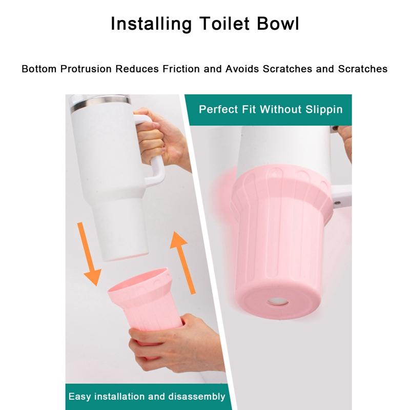 Anti-Slip Silicone Boot Water Bottle Bottom Sleeve Cover For Stanley 30oz/40oz Quencher Adventure Tumbler And Ice Flow Flip