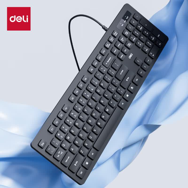 Deli LN311 Wired Full-Size Business Keyboard